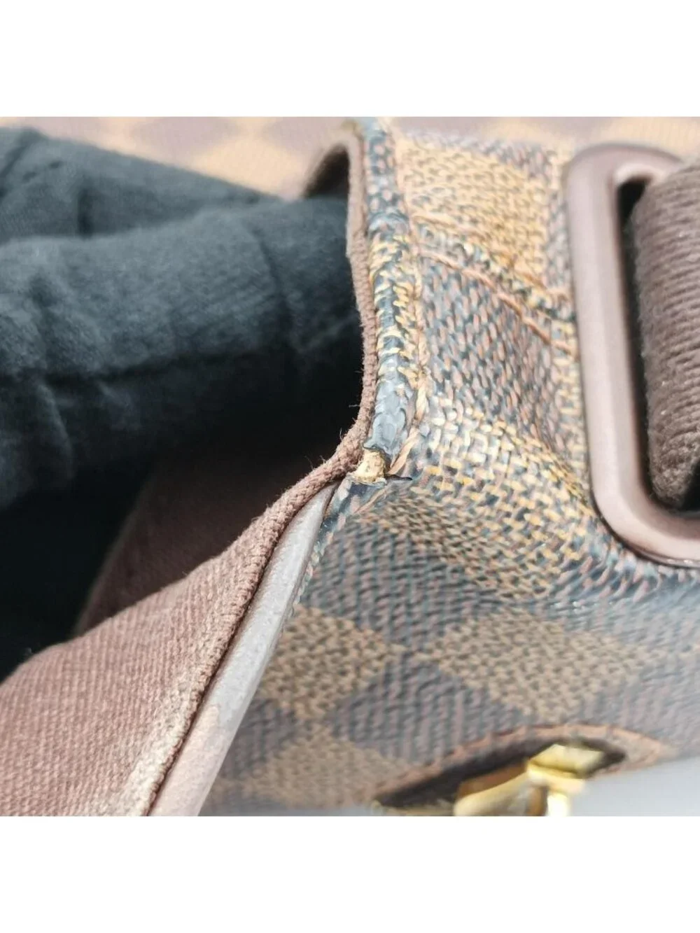 Louis Vuitton Brooklyn MM Ebene Damier Canvas Tote